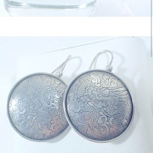 Disc shaped Silpada Earrings